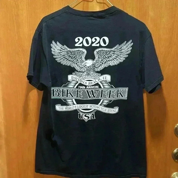 Bike week, 2020 T-shirt size large - Picture 3 of 4